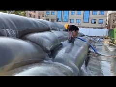 Υφαμένο Geoextile τοποθετεί την υψηλή εκτατή δύναμη για τη λάσπη που απομακρύνει το νερό σε σάκκο τις τσάντες Geotube