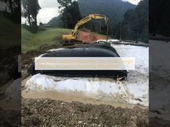 Μαύρα/ΑΜΜΟΥ Geotextile Σωλήνες Αφυδάτωσης Αντοχή σε εφελκυσμό 200/200kn για Ανώτερη Απόδοση Αφυδάτωσης