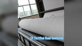 Πιστοποιημένο CE EN 13249 Non Woven Geotextile για Οδικά Έργα