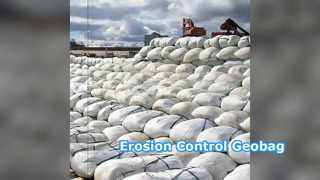 Geotextile Geobag Ελέγχου διάβρωσης Αντιπλημμυρική προστασία