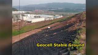 Σταθεροποίηση εδάφους Geocell Ground Grid