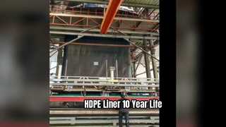 Γεωμεμβράνη HDPE Επένδυση 10 ετών