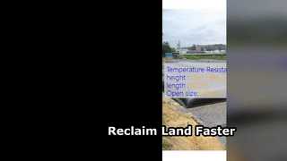 Σωλήνες αφυδάτωσης γεωυφάσματος για αποκατάσταση