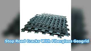 Γεωπλέγμα Fiberglass για Ενίσχυση Δρόμων και Επιχωμάτων