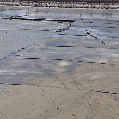 Σωλήνες Αποστράγγισης Γεωυφάσματος Υψηλής Διαπερατότητας για Έργα Επεξεργασίας Λυματολάσπης Δήμων