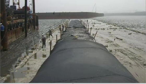 Υφαμένη PP Geotextile απομάκρυνση νερού σωλήνων υψηλής αντοχής για την προστασία αναχωμάτων