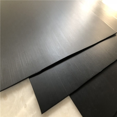 LDPE Geomembrane καλλιέργειας ψαριών βαρέων καθηκόντων σκάφος της γραμμής Plasitc σκαφών της γραμμής μαύρο υφαμένο