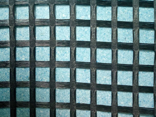 Αλκάλιο Geogrid φίμπεργκλας πλέγματος επίγειας σταθεροποίησης πεζοδρομίων τσιμέντου ανθεκτικό