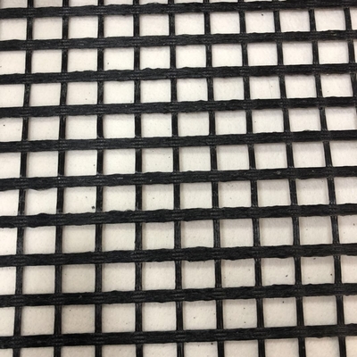 Μαύρο φίμπεργκλας Geogrid πλέγματος για την επίγεια σταθεροποίηση πεζοδρομίων