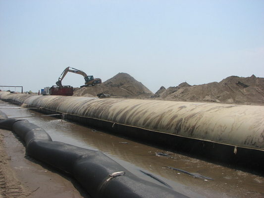 Ανθεκτικό στο σχίσιμο Geotube Geotextile Dewatering Tube Geobag Geotube