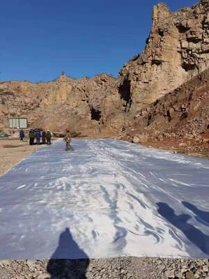 Λευκό Υφαντό Γεωύφασμα Μήκος 50μ 100μ με Αντοχή σε Διάτρηση CBR ≥12KN Ιδανικό για Έργα Σταθεροποίησης Εδάφους και Ελέγχου Διάβρωσης