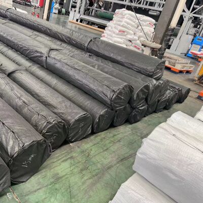 0.75mm 1.25mm Λεία Γεωμεμβράνη HDPE για Υδατοκαλλιέργεια Γαρίδων