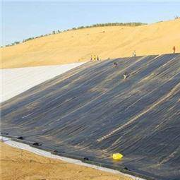 Αδιάβροχη επένδυση από HDPE γεωμεμβράνη για βιομηχανικές χημικές και λιμνοθάλασσες