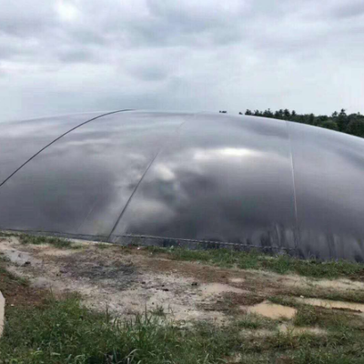 Αεριοστεγή επένδυση γεωμεμβράνης HDPE για κάλυμμα αγροτικού χωνευτήρα βιοαερίου