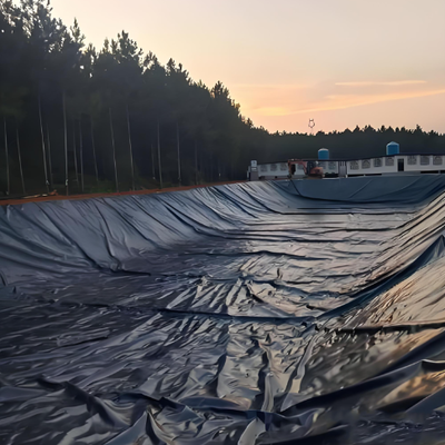 Επένδυση γεωμεμβράνης HDPE καζανάκι συλλογής βρόχινου νερού για υπόγεια αποθήκευση