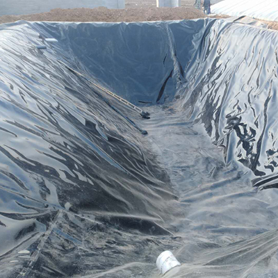 Επένδυση γεωμεμβράνης HDPE καζανάκι συλλογής βρόχινου νερού για υπόγεια αποθήκευση