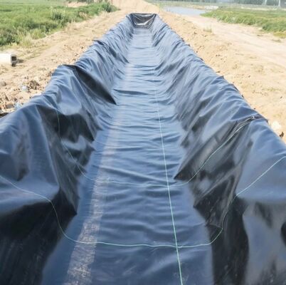 Επένδυση καναλιού άρδευσης Γεωμεμβράνη HDPE επένδυση για κανάλια εξοικονόμησης νερού