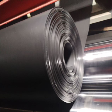 Μαύρη επένδυση γεωμεμβράνης HDPE για γαρίδες αλμυρού νερού και λίμνες ψαριών