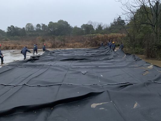 Woven Geotextile Tube Container For Swampland Reclamation Project