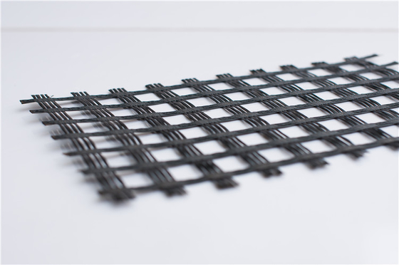 100KN φίμπεργκλας Geogrid ασφάλτου