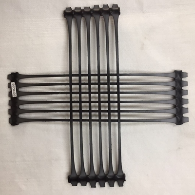 HDPE PP πλαστικό Geogrid πλέγματος Uniaxial πλέγμα εδαφολογικής σταθεροποίησης Geogrid καθολικό