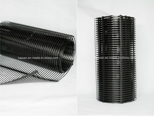 HDPE PP πλαστικό Geogrid πλέγματος Uniaxial πλέγμα εδαφολογικής σταθεροποίησης Geogrid καθολικό