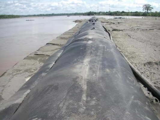 Υφαμένη PP Geotextile απομάκρυνση νερού σωλήνων υψηλής αντοχής για την προστασία αναχωμάτων