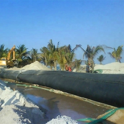 Geotextile λάσπης απομακρύνοντας το νερό έλεγχος πλημμυρών αποκατάστασης ακτών σωλήνων