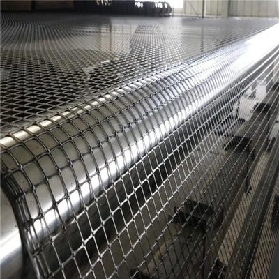 Βασικός πολυεστέρας Geogrid ενίσχυσης εδαφολογικών κλίσεων πλέγματος Geogrid αναχωμάτων πλαστικός