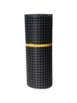 Πλεκτή ενίσχυση Geogrid ασφάλτου οδοποιίας Geogrid φίμπεργκλας