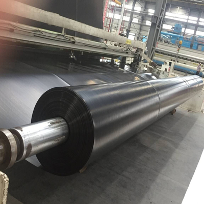 LDPE Geomembrane καλλιέργειας ψαριών βαρέων καθηκόντων σκάφος της γραμμής Plasitc σκαφών της γραμμής μαύρο υφαμένο