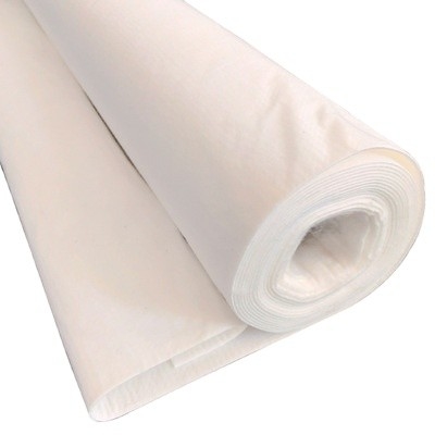 Geotextile πολυεστέρα μη υφαμένο ύφασμα άσπρο 150GSM αποξηράνσεων