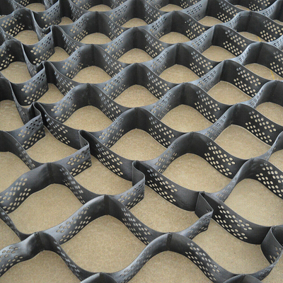 Πλαστικό Driveway Hdpe Geocell πλέγματος αμμοχάλικου για τη σταθεροποίηση οδικού χώματος