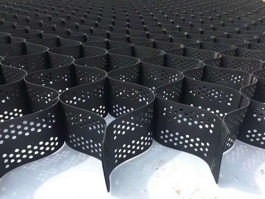 HDPE Geocell πολυαιθυλενίου υψηλής πυκνότητας στους δρόμους κατασκευής