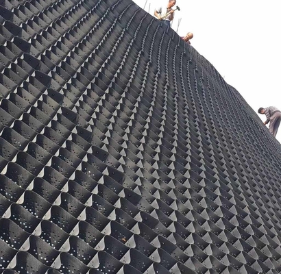 HDPE της Κίνας μεγαλύτερη υποστήριξη φορτίων εδαφολογικών σταθεροποιητών κατασκευαστών Geocell geocells
